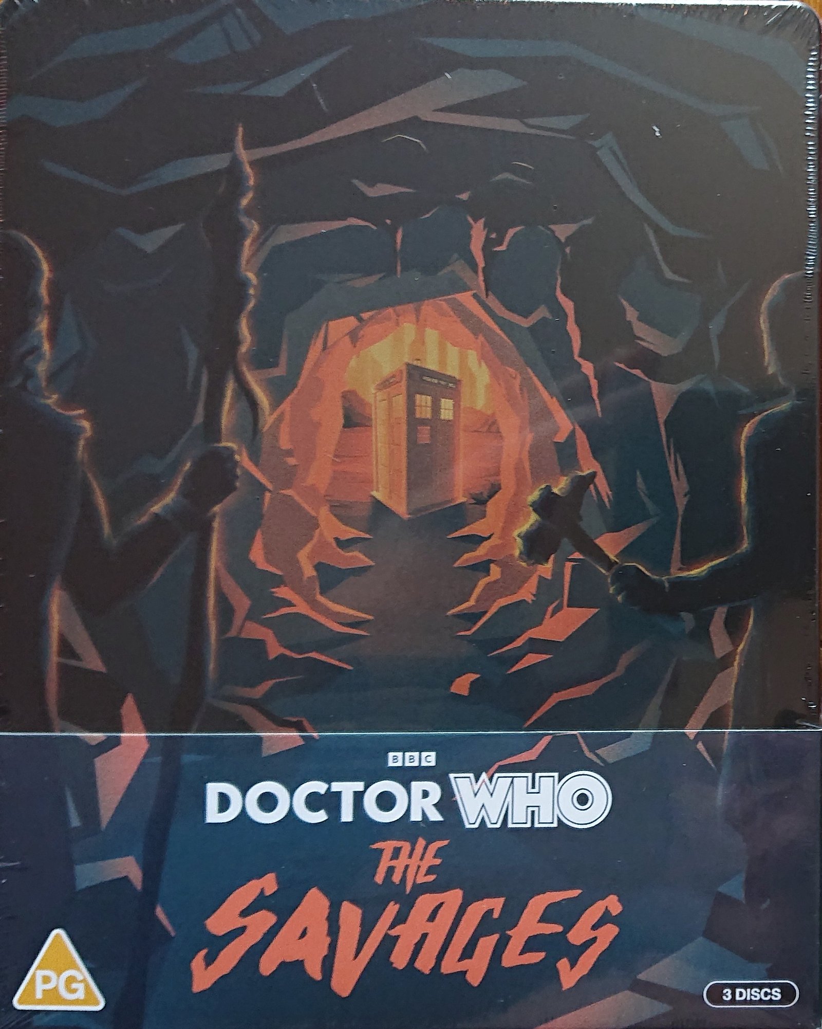 Picture of BBCBD 0606 Doctor Who - The savages by artist Ian Stuart Black from the BBC records and Tapes library